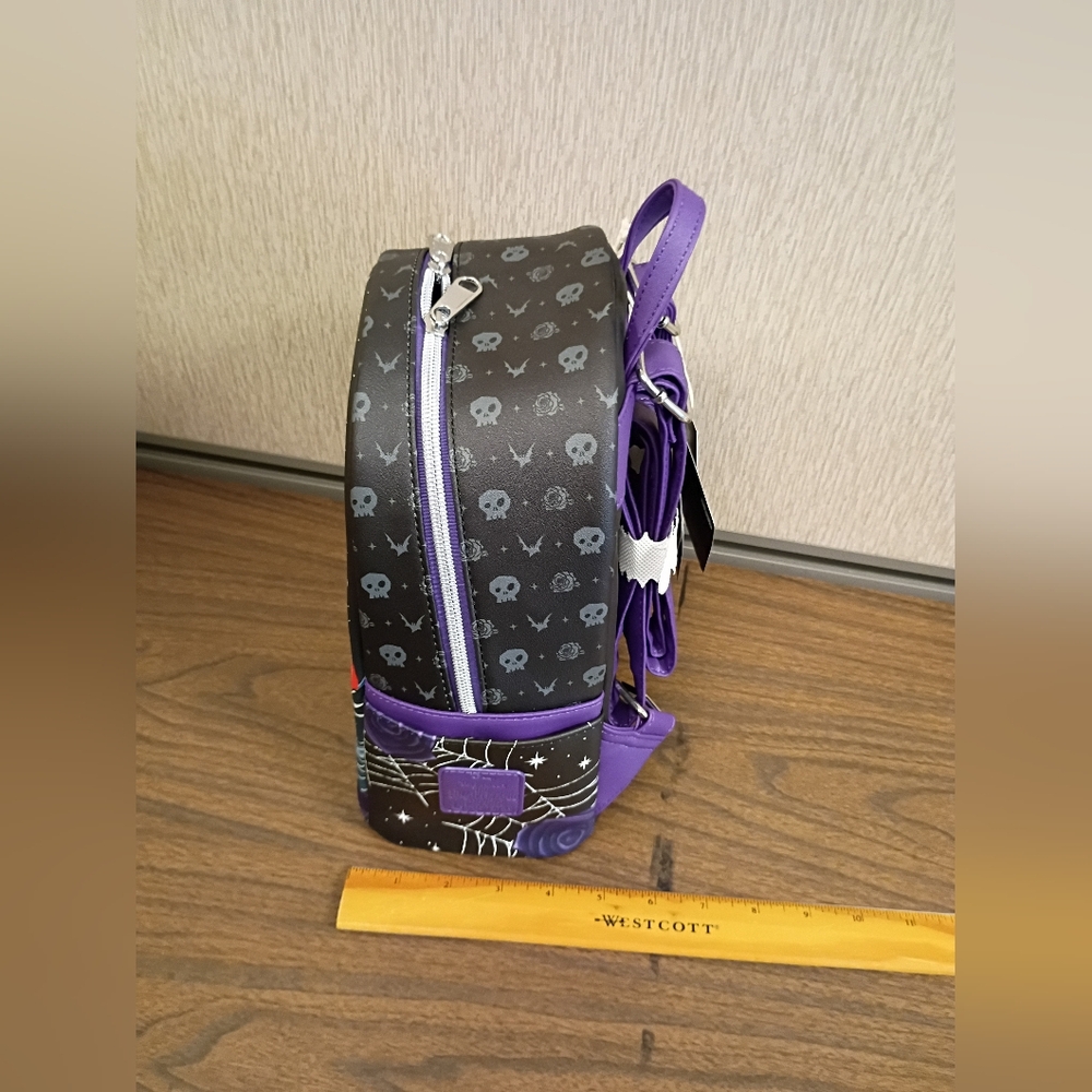 NWT The Nightmare Before Christmas Jack & Sally Moon Mini Backpack - Picture 4 of 7